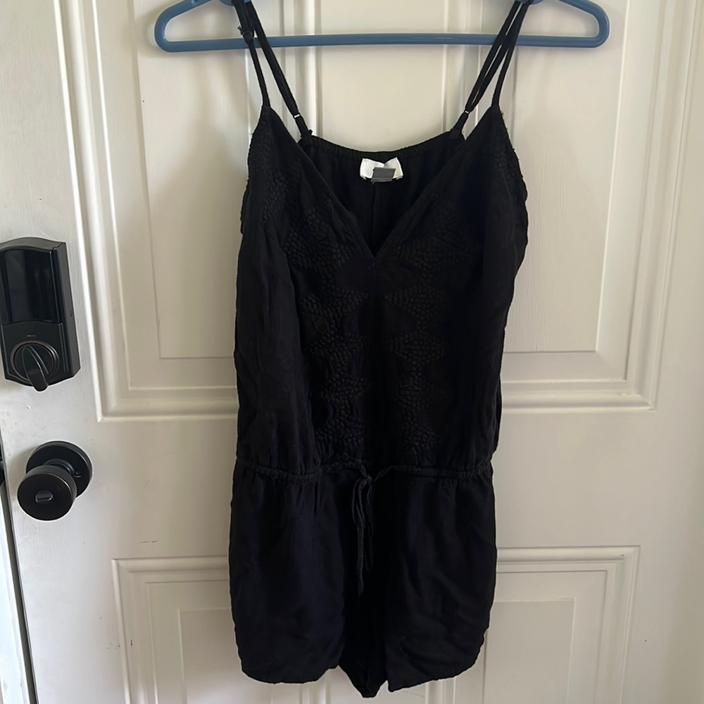 (5/$20) Old Navy Black Spaghetti Strap Romper
